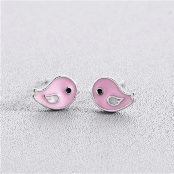 BOGO Tiny Bird Earrings - Picture 1 of 6